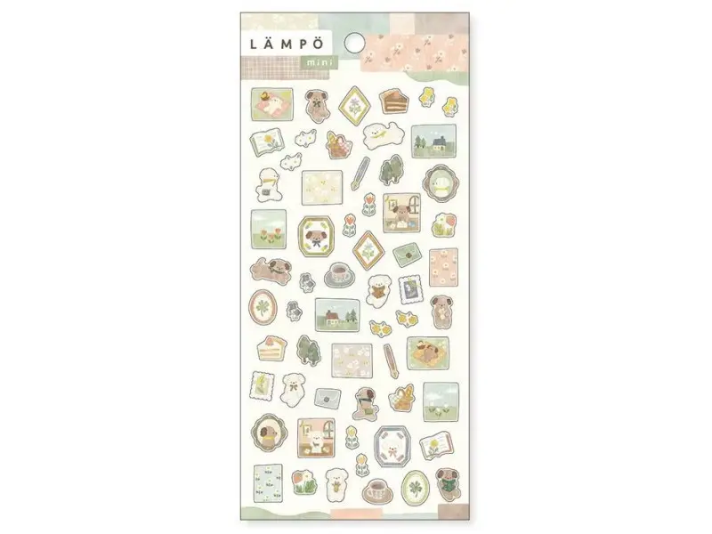 Pre-Order Mindwave Sticker Sheet Lämpö 82093 - Dog And Late Afternoon