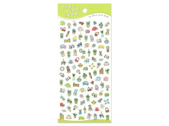 Pre-Order Mindwave Clear Sticker Sheet Poko Time Seal - Lifestyle