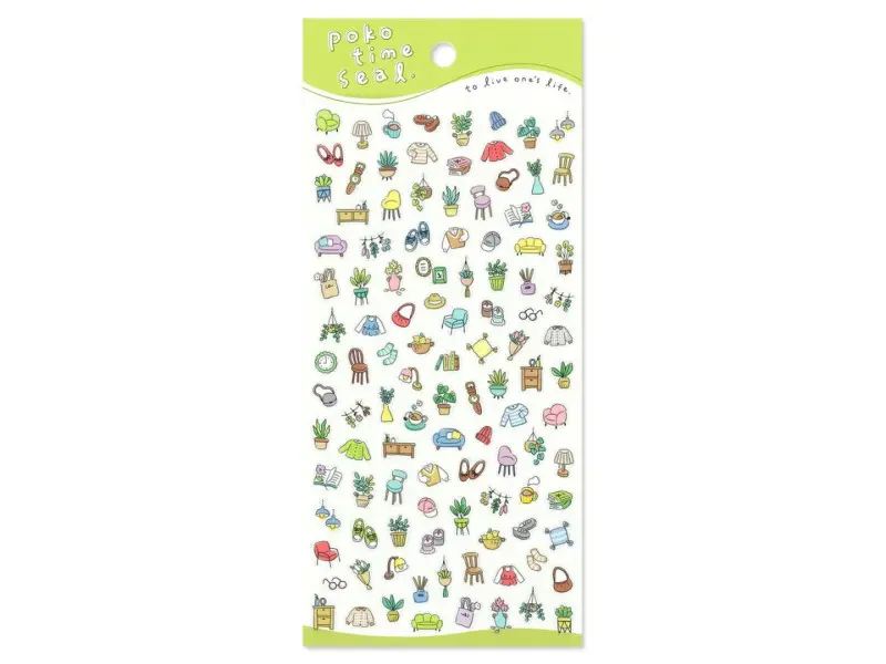 Pre-Order Mindwave Clear Sticker Sheet Poko Time Seal - Lifestyle