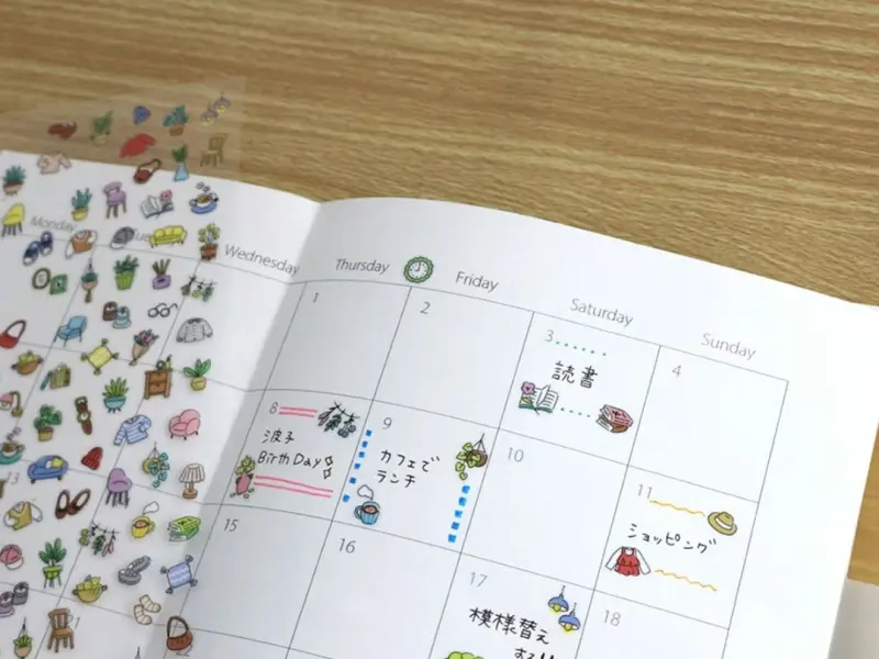 Mindwave Clear Sticker Sheet Poko Time Seal - Lifestyle