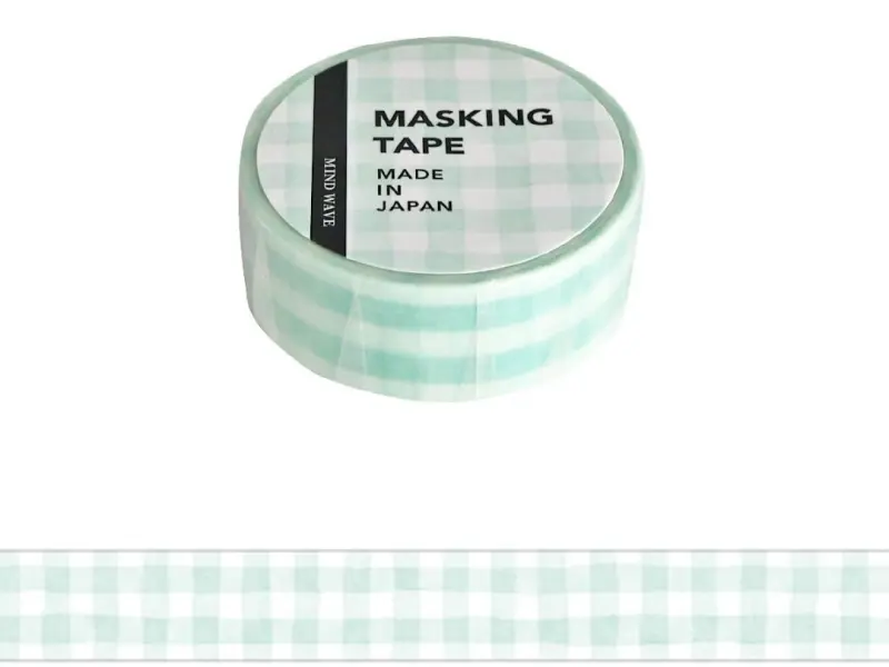 Mindwave Washi Tape - Check Pattern 19