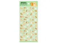 Mindwave Clear Sticker Sheet Doggy Collection - Golden Retriever