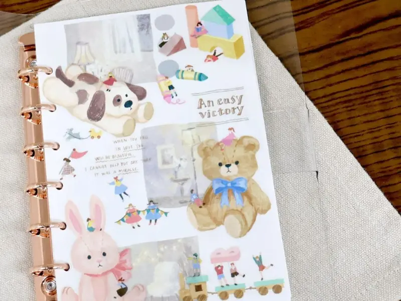 Mindwave Clear Sticker Sheet 82688 - Secret Toy