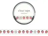 Pre-Order Mindwave Clear Tape Pop Icon 7 mm - Strawberry