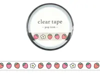 Pre-Order Mindwave Clear Tape Pop Icon 7 mm - Strawberry