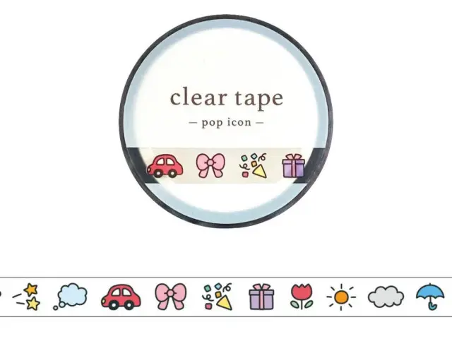 Pre-Order Mindwave Clear Tape Pop Icon 7 mm - Pictogram