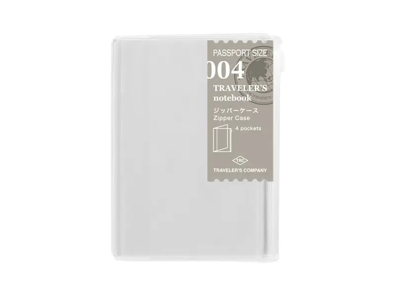 004. Zipper Pocket Passport Traveler's Notebook