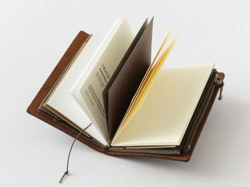 Pre-Order TRAVELER’S notebook Card Size 20th Anniversary Limited Set - Brown