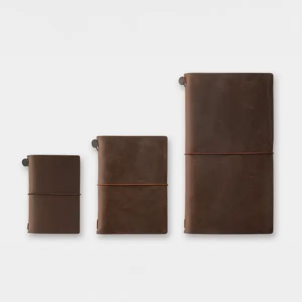 TRAVELER'S notebook Card Size 20th Anniversary Limited Set - Brown