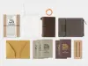 Pre-Order TRAVELER’S notebook Card Size 20th Anniversary Limited Set - Brown