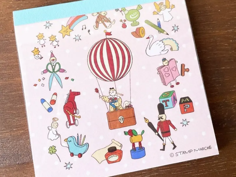 Stamp Marche 5th Anniversary Limited Edition Memo Pad