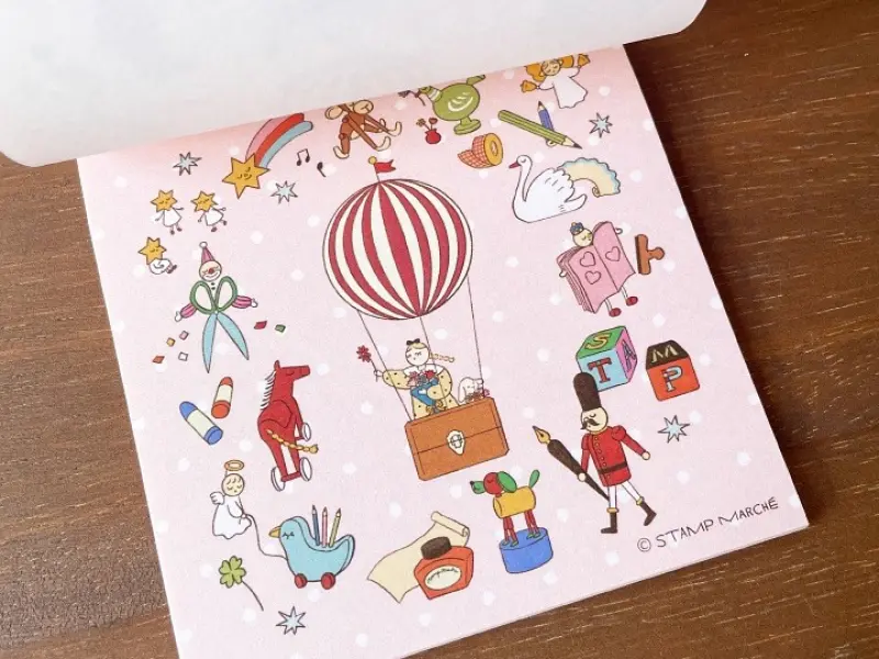 Stamp Marche 5th Anniversary Limited Edition Memo Pad