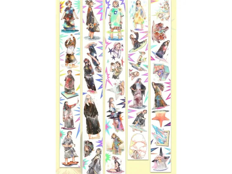 Pre-Order Ding Idako Die-Cut Tape - Shining Stars