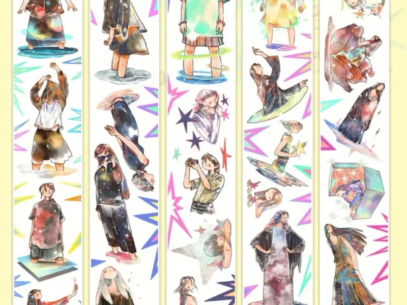 Pre-Order Ding Idako Die-Cut Tape - Shining Stars