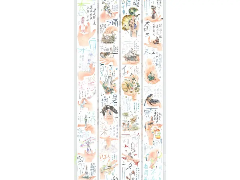 Pre-Order Ding Idako Die-Cut Tape - Time at Your Fingertips