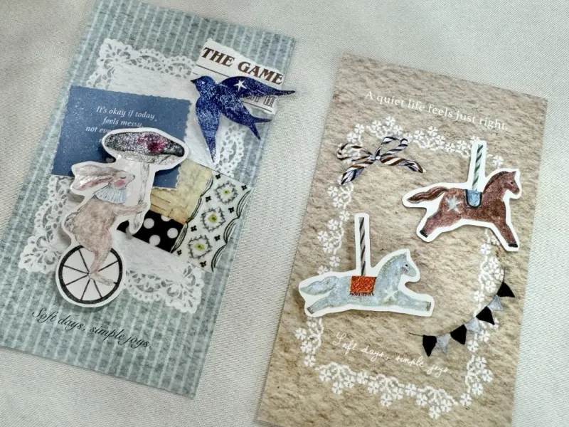 Pion Memo Cards - Lace Frame
