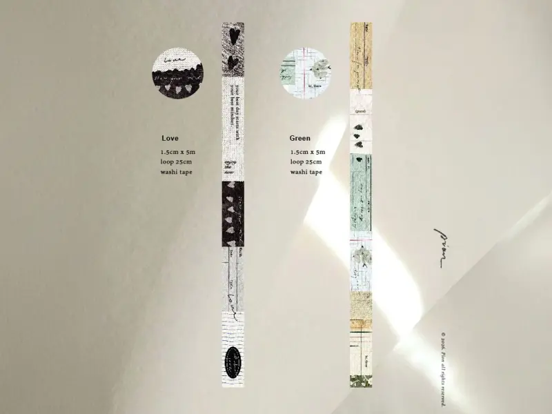 Pion Washi Tape - Love