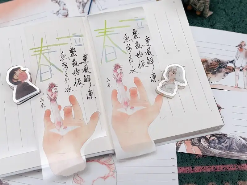 Pre-Order Ding Idako Die-Cut Tape - Time at Your Fingertips