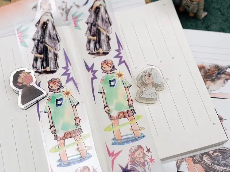 Pre-Order Ding Idako Die-Cut Tape - Shining Stars