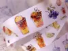 Pre-Order Xiaobaijia Die-Cut Washi Tape - Refreshing Summer