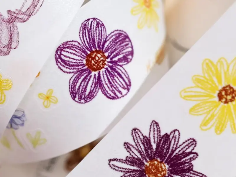 Xiaobaijia Die-Cut Washi Tape - Light Gauze