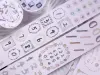 Pre-Order Xiaobaijia Die-Cut Washi Tape - Pastel Number Strips