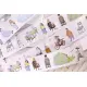 Xiaobaijia Die-Cut Washi Tape  - A Bright Day