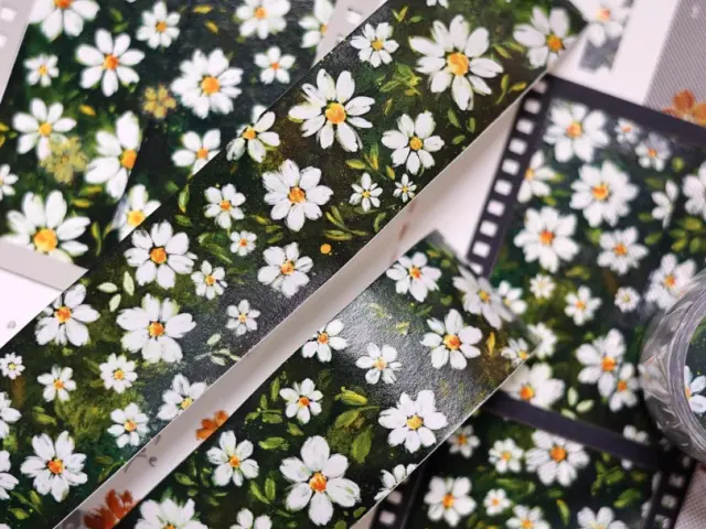 Pre-Order Xiaobaijia Washi Tape - Green Meadow