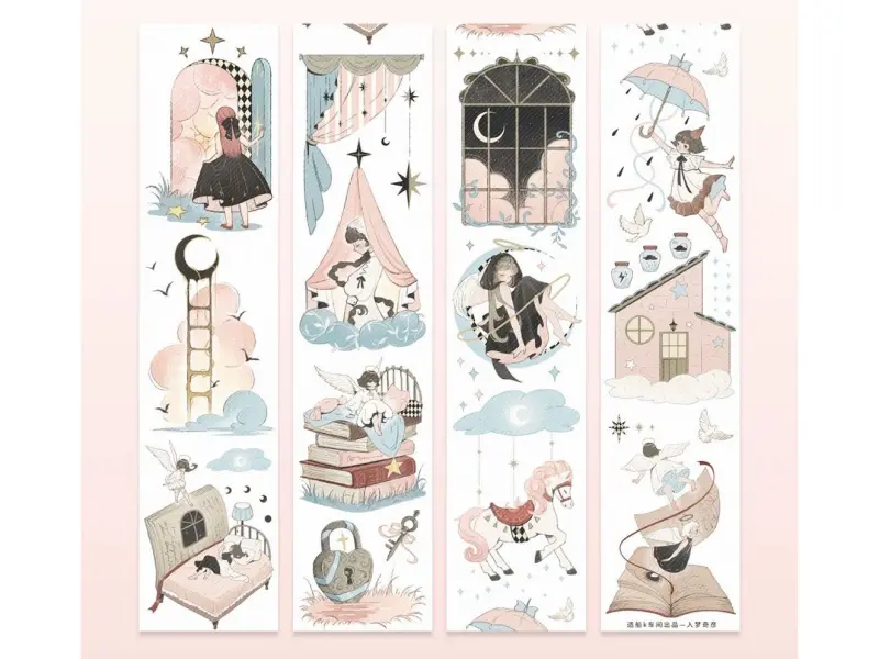 Shipbuilding Workshop K Washi Tape Sample - Dreambound Reverie