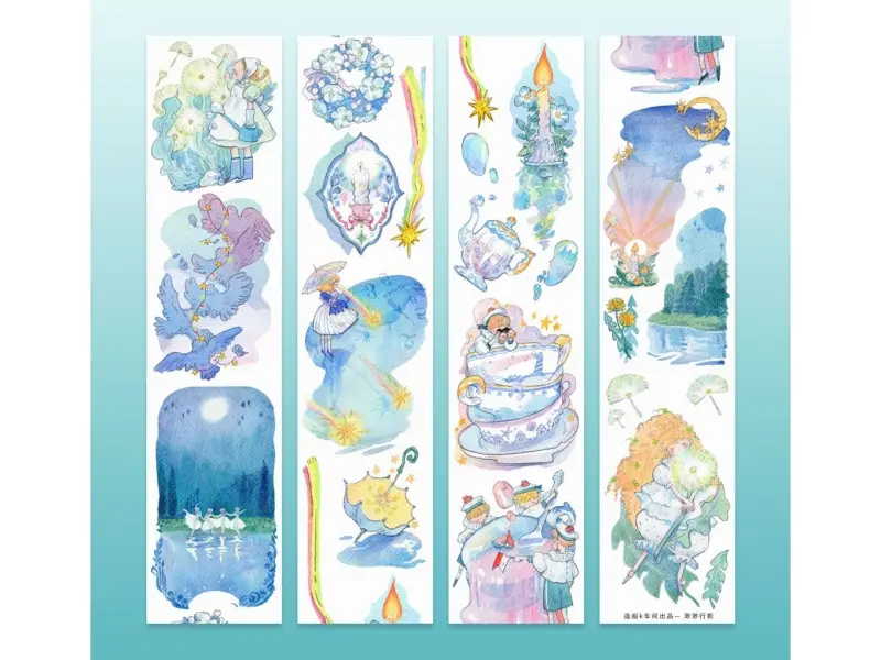 Shipbuilding Workshop K Washi Tape Sample - Wanderer