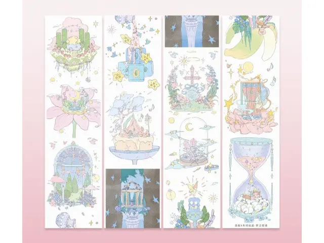 Shipbuilding Workshop K Washi Tape Sample - Dream Whispers