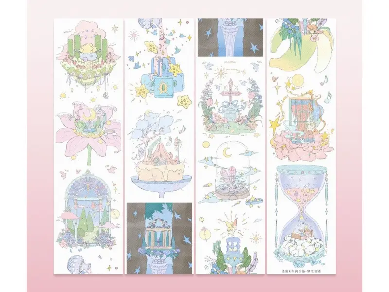 Shipbuilding Workshop K Washi Tape Sample - Dream Whispers