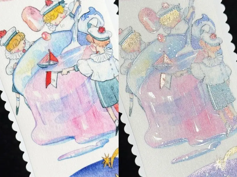 Shipbuilding Workshop K Washi Tape Sample - Wanderer