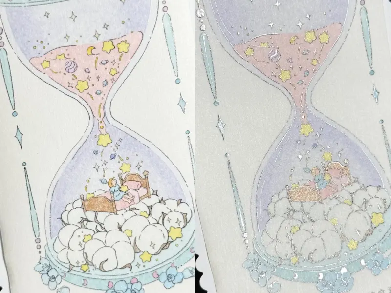 Shipbuilding Workshop K Washi Tape Sample - Dream Whispers