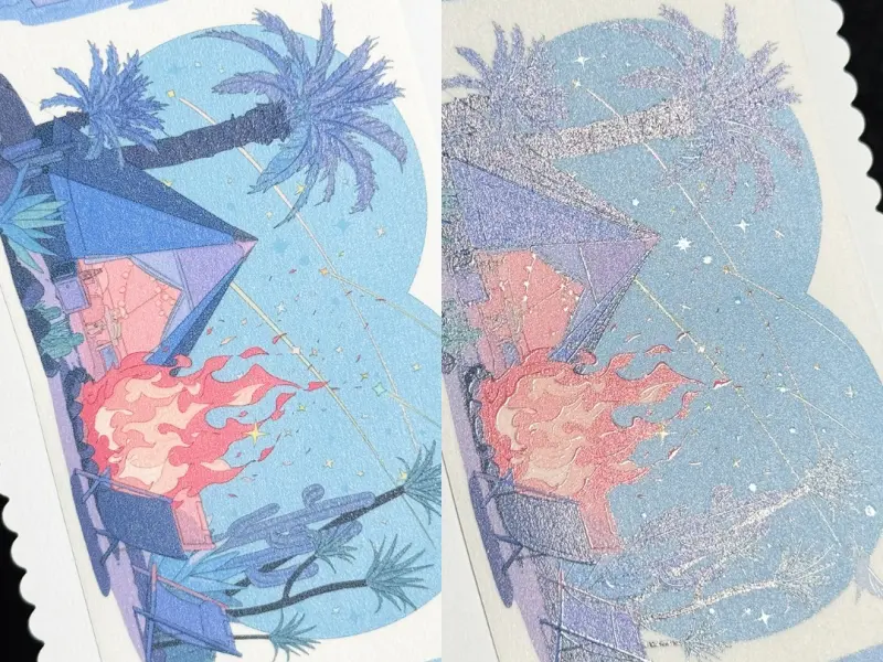 Shipbuilding Workshop K Washi Tape Sample - Stellar Isles