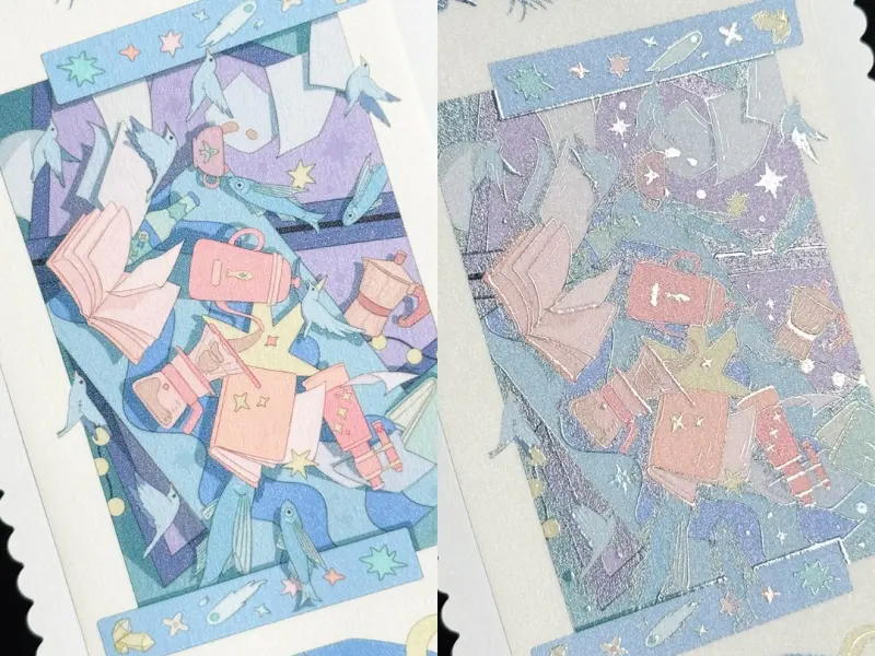 Shipbuilding Workshop K Washi Tape Sample - Stellar Isles