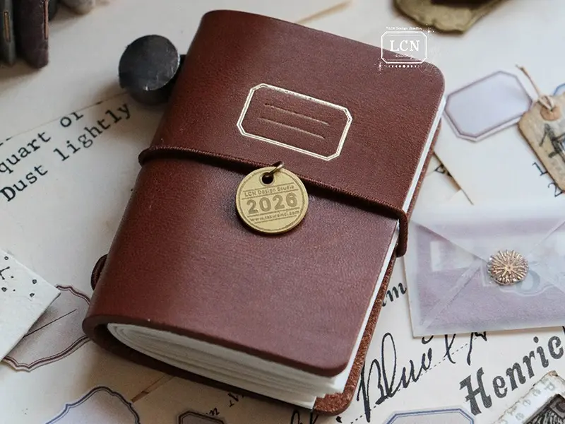 Pre-Order LCN Mini Tote Stationery Set - Brown