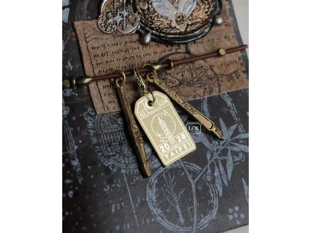 LCN 2026 Zakka Joshi Haku Limited Brass Charm
