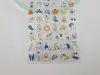 Mindwave Clear Sticker Sheet Happy Snappy 82131 - Blue