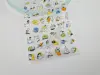 Mindwave Clear Sticker Sheet Happy Snappy 82133 - Yellow