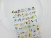 Mindwave Clear Sticker Sheet Happy Snappy 82133 - Yellow