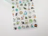 Mindwave Clear Sticker Sheet Happy Snappy 82134 - Brown
