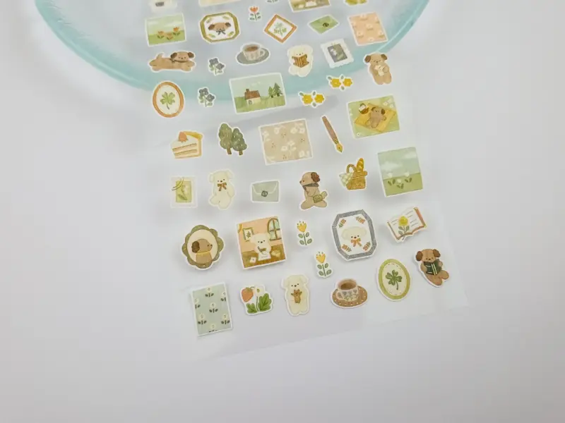 Mindwave Sticker Sheet Lämpö 82093 - Dog And Late Afternoon