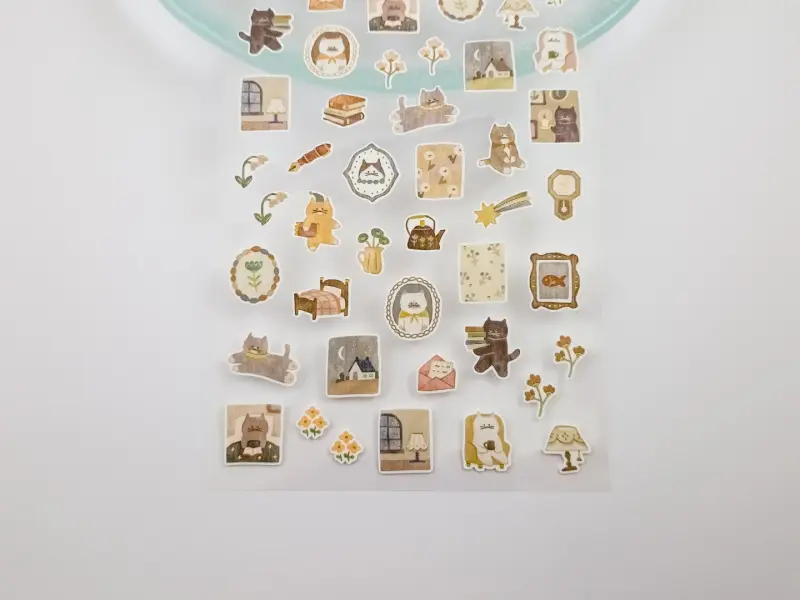 Mindwave Sticker Sheet Lämpö 82092 - Cat And Night