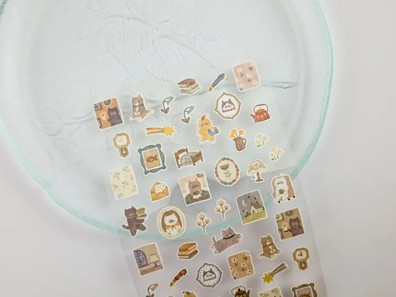 Mindwave Sticker Sheet Lämpö 82092 - Cat And Night