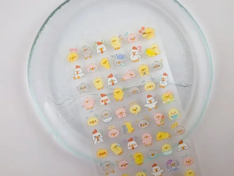 Mindwave Clear Sticker Sheet Mood Icon - Chick