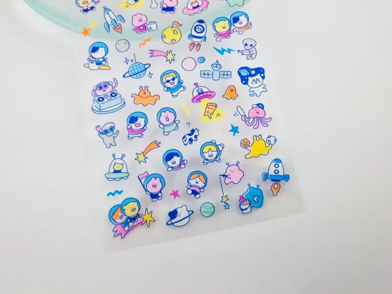 Mindwave Sticker Sheet - Chibi Galaxy