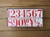 Pre-Order 36 SUBLO Stamp Set 37 x 59 mm - MAXI BIG Numbers