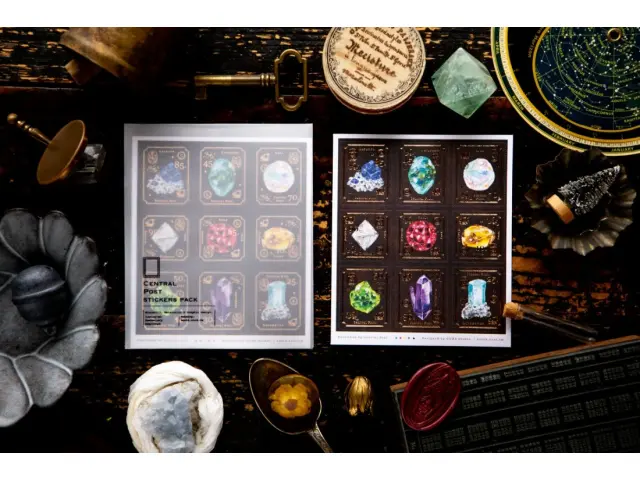 OURS Stamp Stickers - Gem