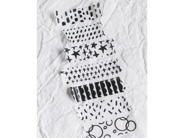 LCN Washi Tape - Hand Drawn Patterns